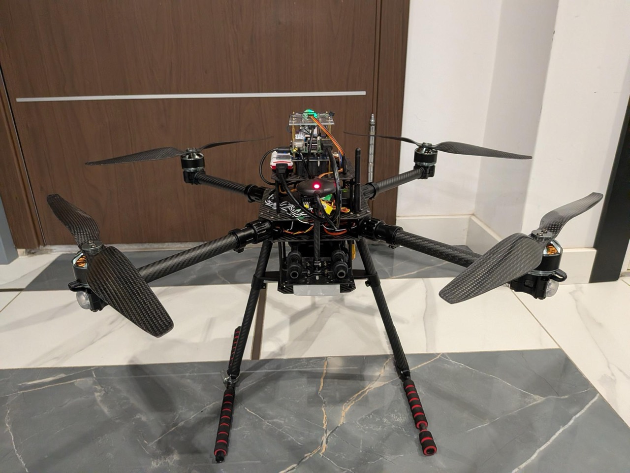 Holybro X650 — rear view