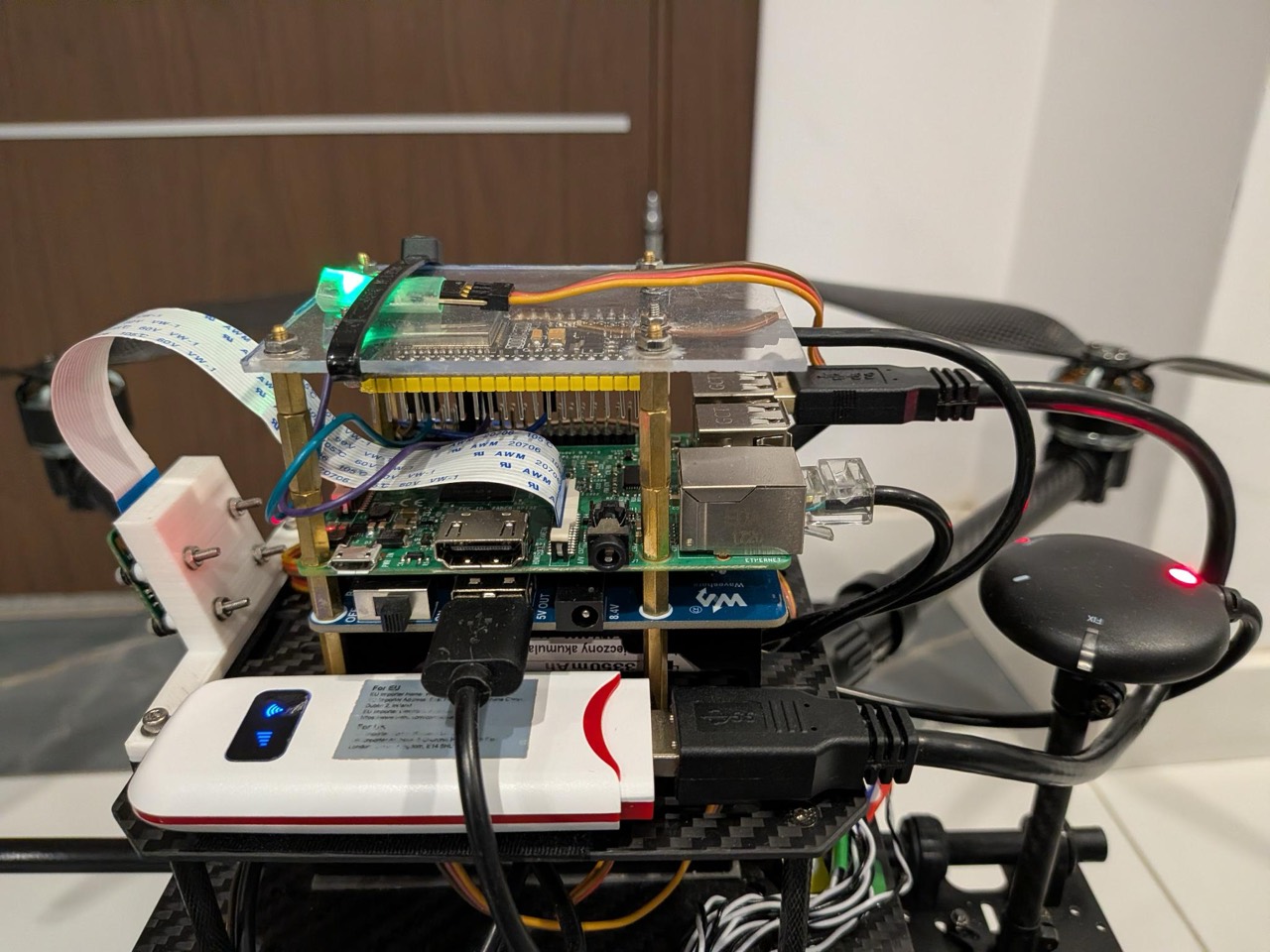 Holybro X650 — close-up of the opposite side