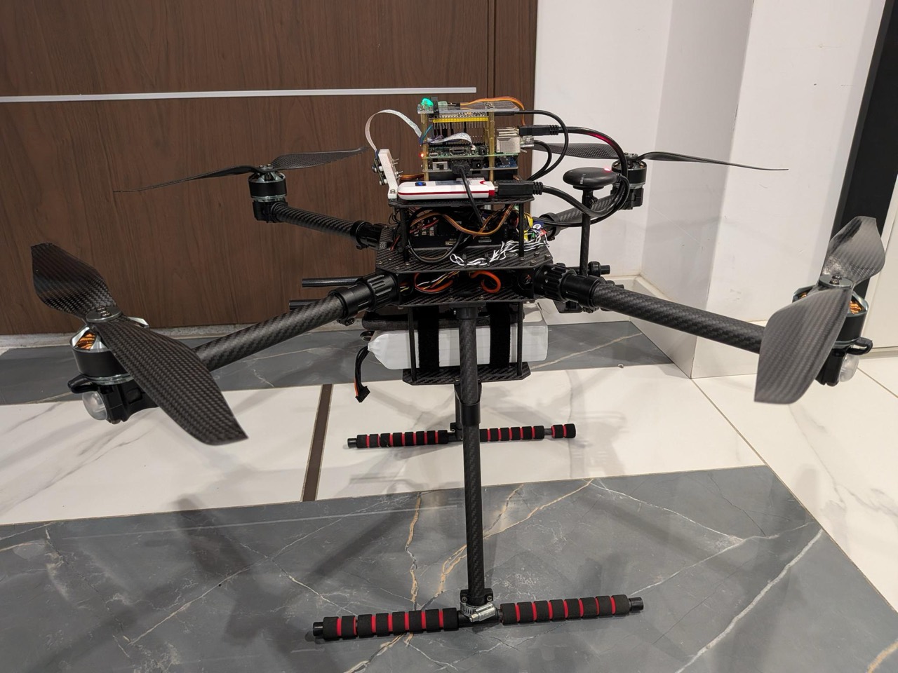 Holybro X650 — side view